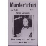 Murder Can Be Fun #9 / 10 - Karen Carpenter: She's Skinny She's Sexy ...
