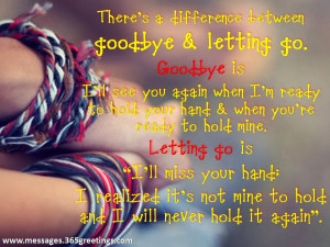 Letting Go Quotes - Time To Let Go And Move On...