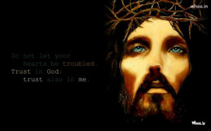 Jesus Christ Face Closeup Dark Background with Quotes HD Wallpaper,God ...