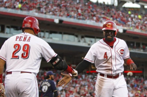 may 3 2014 cincinnati oh usa cincinnati reds second baseman brandon ...