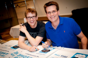Carnegie-Hall-John-and-Hank-Green-signing-small-credit-Andrea-Fischman ...