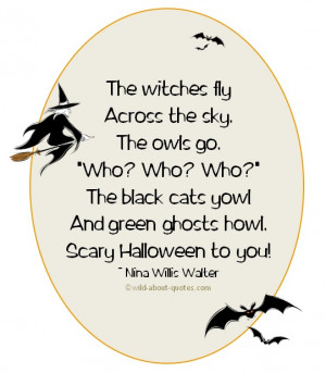 Happy Halloween from Wild About Quotes!