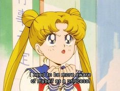 Sailor Moon/Serena excellent life quote --