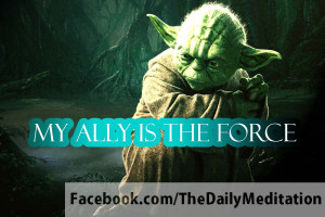 As Yoda says, “My ally is the force. . .” But what is the force?