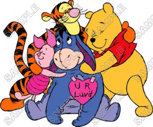 Winnie The Pooh Tiger | Winnie the Pooh Eeyore Tiger T Shirt Iron on ...