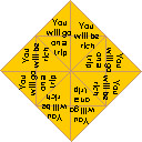 Write 8 fortunes inside the flaps (underneath the numbers). Some ...