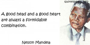 Famous quotes reflections aphorisms - Quotes About Heart - A good head ...
