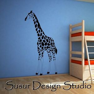 Giraffe-Animal-NURSERY-Decal-Wall-Quote-Sticker-Art-Decor