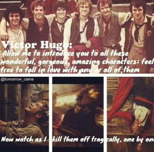 Victor Hugo, a lovely villain