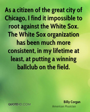 As a citizen of the great city of Chicago, I find it impossible to ...