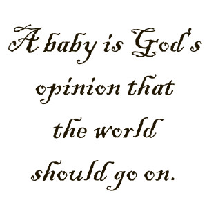 Carrie Underwood Quotes About God Baby-is-the-gods-gift-quote-vinyl ...