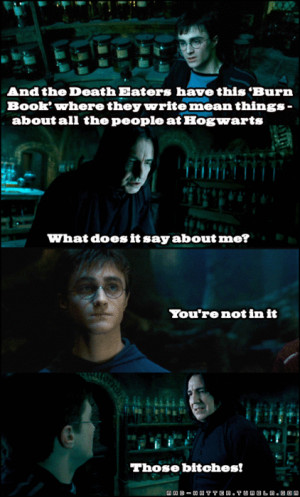 Severus Snape Those bitches. . .