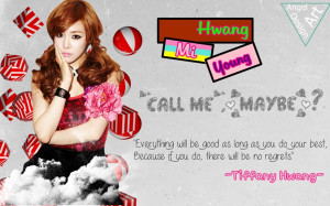 Tiffany SNSD's Quotes Wallpaper by Angela Fanytastic
