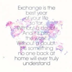 ... Exchange Students Quotes, Foreign Exchange Students, Exchange Years