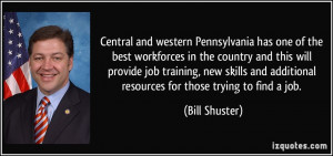 and western Pennsylvania has one of the best workforces in the country ...