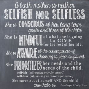 Adoption quotes; I am an adoptive mother and Katelyn is a birth and ...