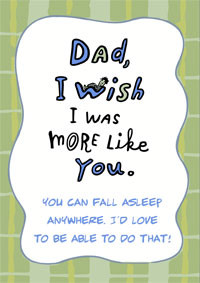 Funny Dad's Birthday Card