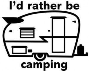 Rather Be Camping - Shasta Trailer - Vintage Travel Trailer ...