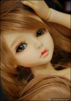 Cute, adorable, sad, doll, girl, cute