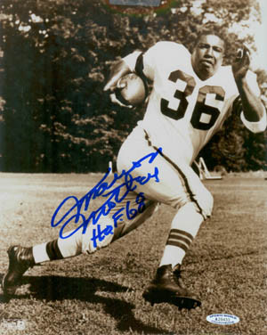 Marion Motley 8 x 10 autographed picture Cleveland Browns