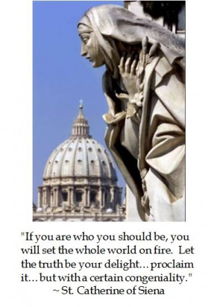 on Character #quotes #catholicSt Catherine Of Siena, Quotes Catholic ...