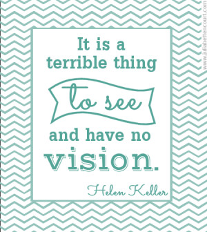 Helen Keller Quotes Vision. QuotesGram