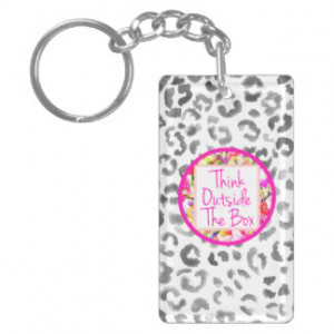 Girly Pink Quote Floral watercolor leopard pattern Rectangle Acrylic ...