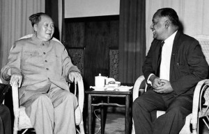 Mao Ze Dong and N.Sanmugathasan, June 1967