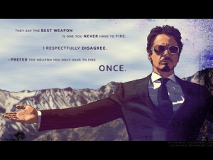 Tony Stark Fan Art man tony stark quote