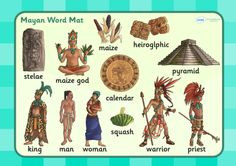 ks2 mayan civilization word mat more ks2 mayan
