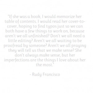 Rudy Francisco - A Lot Like You
