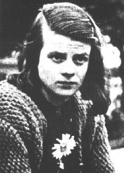 Sophie Scholl was born in 1921 to a middle class family in Germany ...