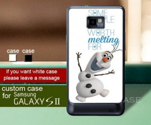 Olaf quote frozen Disney - Samsung Galaxy S2 Case | TheYudiCase ...