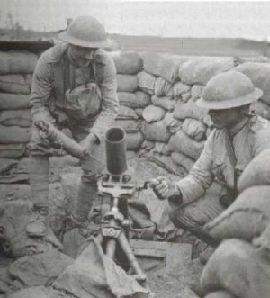 Stokes Trench Mortars World War 1