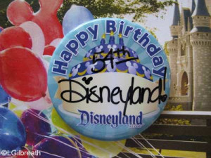happy birthday disneyland