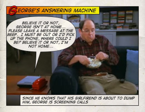 Throwback Lulz: George’s Answering Machine