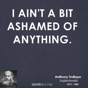 Anthony Trollope Quotes