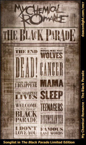 Wele The Black Parade Album