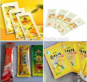 Best quality Laminated and printed pet/al/pe ketchup sachet packet