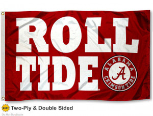 ... and outdoor Alabama Crimson Tide Banner Flag Roll Tide Double Sided