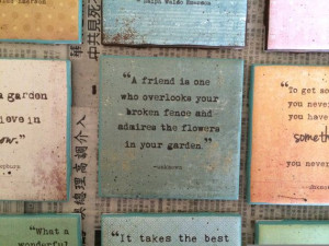 Quote Art/Coaster (4x4) 