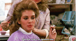 ... steel magnolias # pink # julia roberts # herbert ross # film # steel