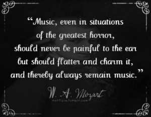 Mozart quote