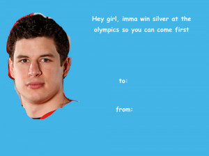 ... penguins sidney crosby valentine pittsburgh penguins valentine