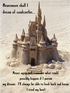sandcastles more vacations quotes sands castles free disney disney ...