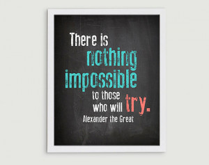 Classroom Art - Middle School Rules Decor - Nothing is Impossible Hard ...