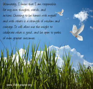 quote affirmation about honesty