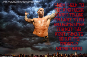 Randy Orton quote wallpaper by WWEDoubleM