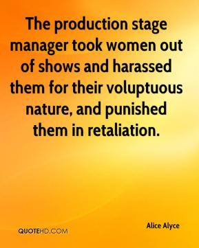 Stage manager Quotes - Page 1 | QuoteHD