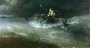 Poseidon Greek Mythology Fan Art Wallpaper